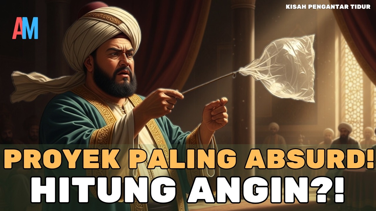 Ketika Abu Nawas Disuruh Menghitung Angin… Pejabat Justru Tersindir! | Kisah Pengantar Tidur
