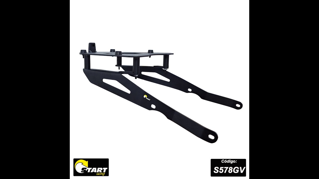 Manual de instalação Base para Fixação Baú Traseiro GIVI MONOKEY - S578GV com reforço