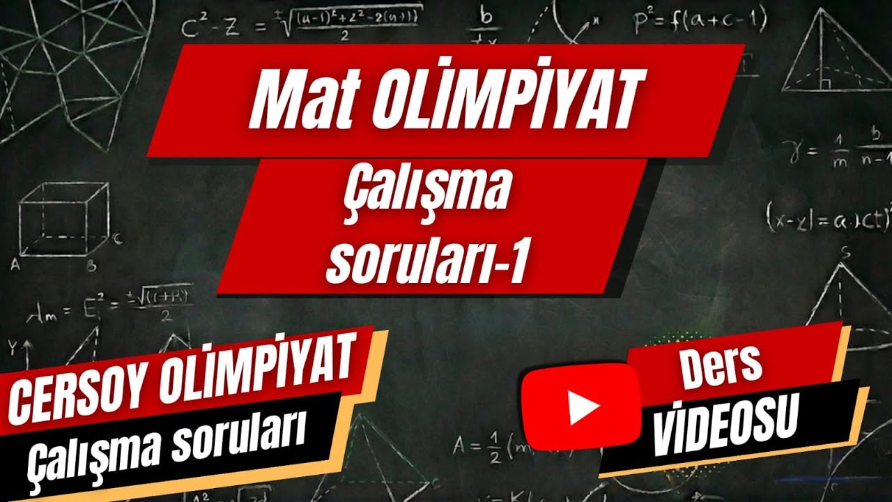 OLİMPİYAT ÇALIŞMASI 1