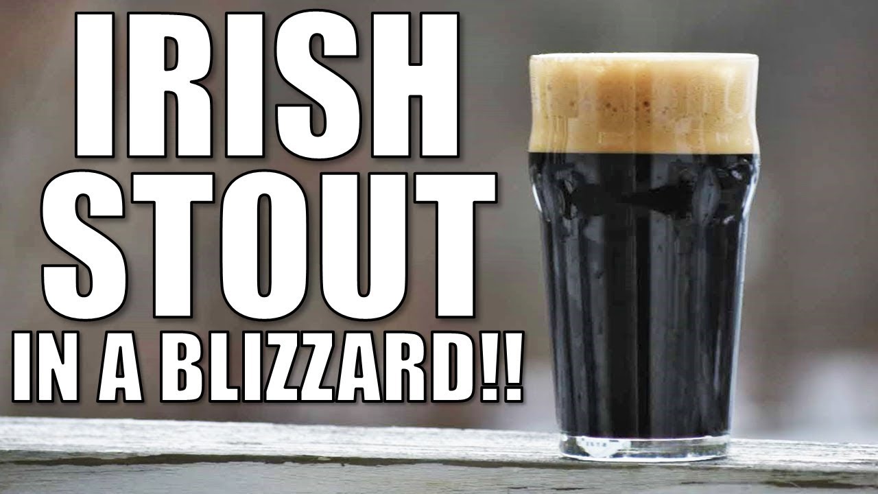[NHC BRONZE] IRISH STOUT | BREWING IN A BLIZZARD AGAIN | How to Get NITRO EFFECT WITH CO2