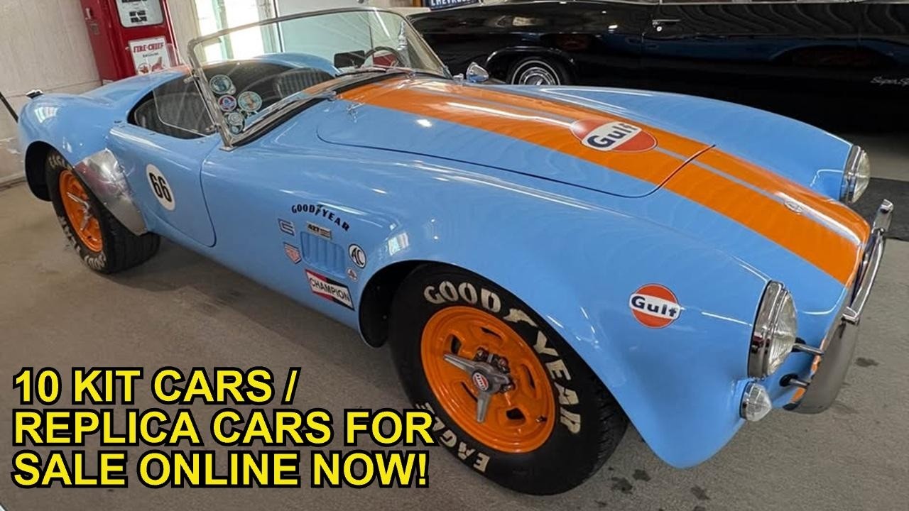 10 KIT CARS / REPLICAS for Sale Online Now Across North America, Links to the Ads included Below