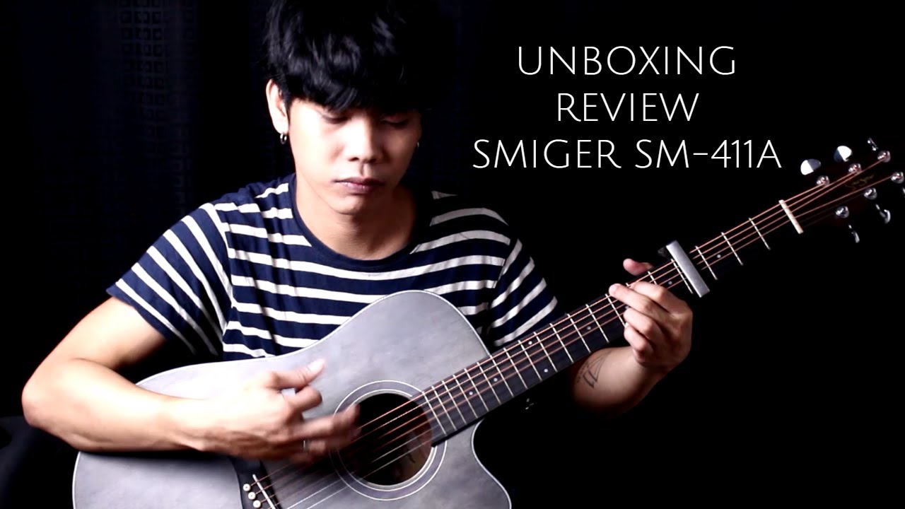 BUDGET GUITAR?! SMIGER (SM-411A) UNBOXING, REVIEW & DEMO | TAGALOG PHILIPPINES
