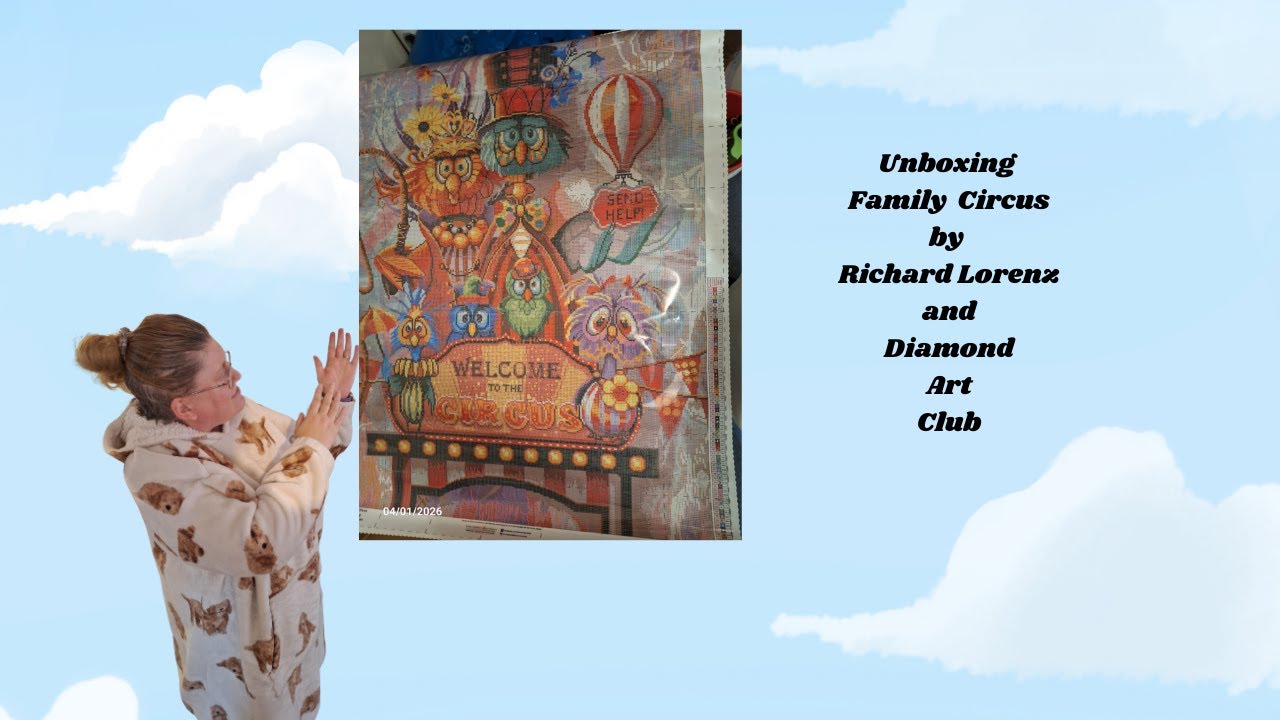 Family Circus by Richard Lorenz and Diamond Art Club