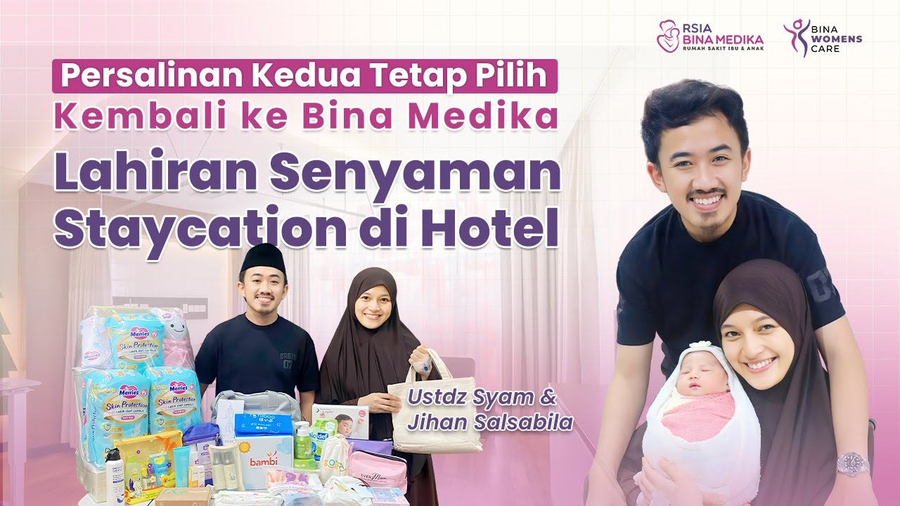 Ustadz Syam & Jihan Salsabila : Persalinan Kedua juga Tetap Nyaman ✨