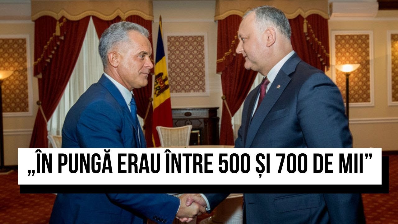 Martor în dosarul lui Dodon: „În pungă erau între 500 și 700 de mii”. Când va fi audiat Plahotniuc?