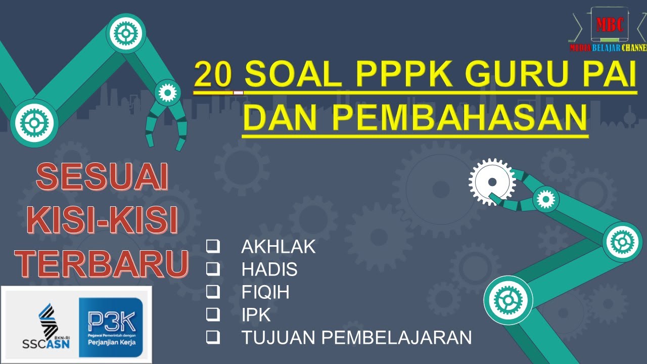 OPTIMIS BISA, SOAL PPPK GURU PAI 2021 DAN PEMBAHASAN | SOAL PPPK 2021 | SOAL P3K 2021