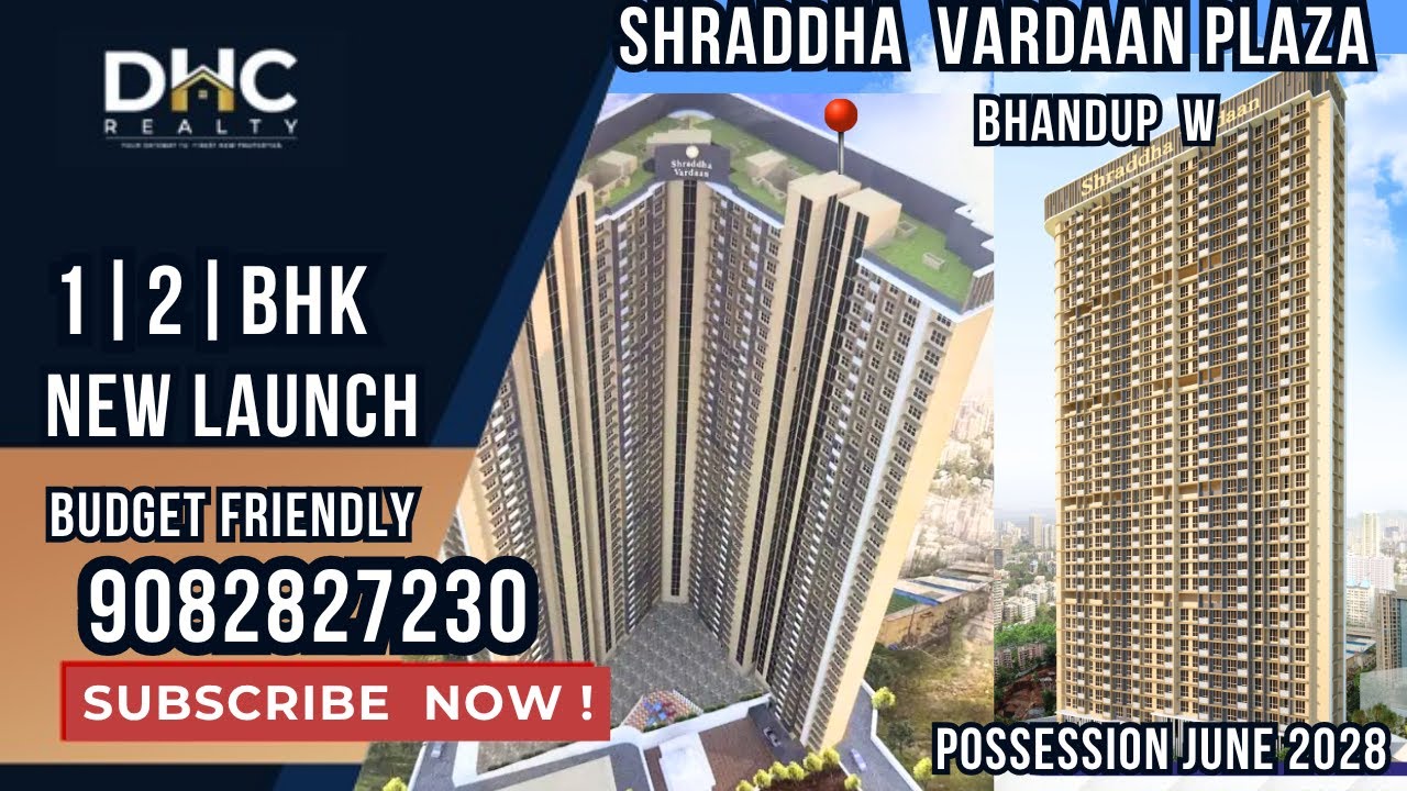 New residential projects in bhandup West | 1 BHK & 2 BHK Flats at Shraddha Vardaan Plaza | #bhandup