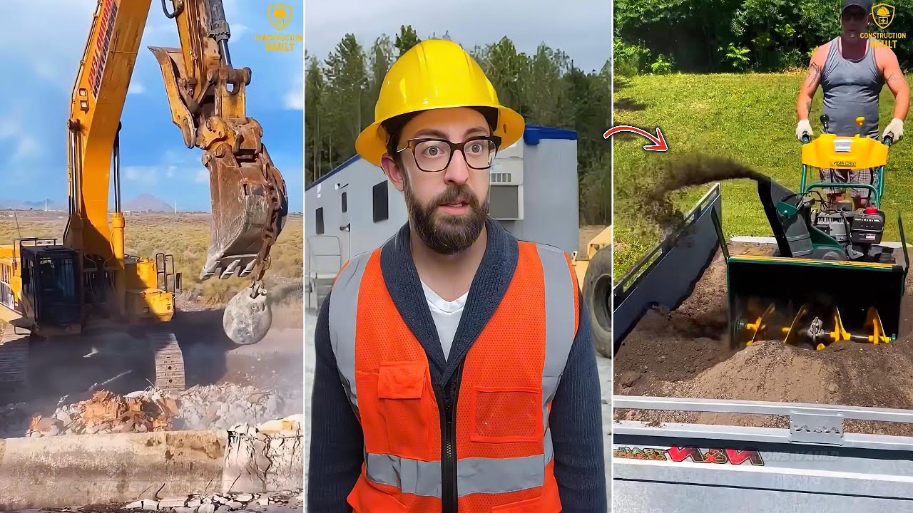 Smart Construction Hacks & Worker Skills &ndash; EP09👷&zwj;♂️🔧😲