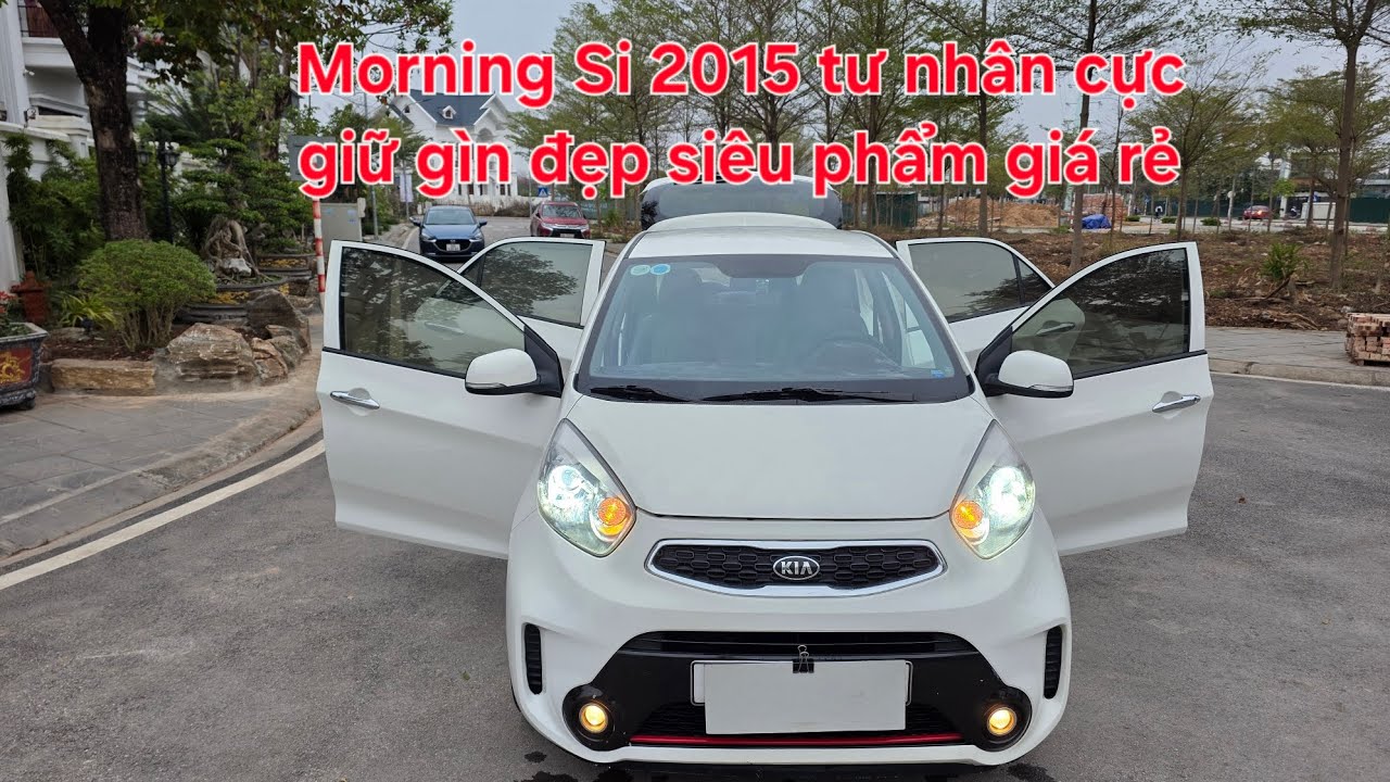 🦄 Tuyệt phẩm tư nhân không taxi dv siêu đẹp | Morning Si 2015 đh Auto máy zin từ dàn cò | 0913633466