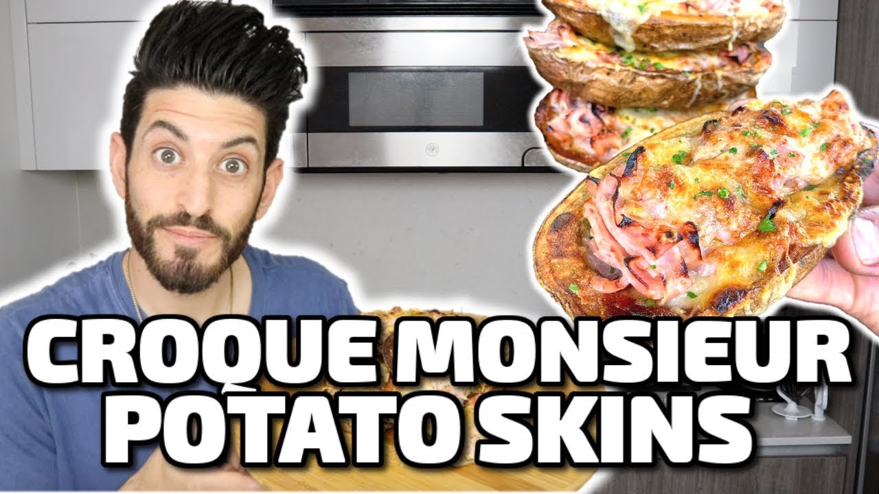 Croque Monsieur Potato Skins