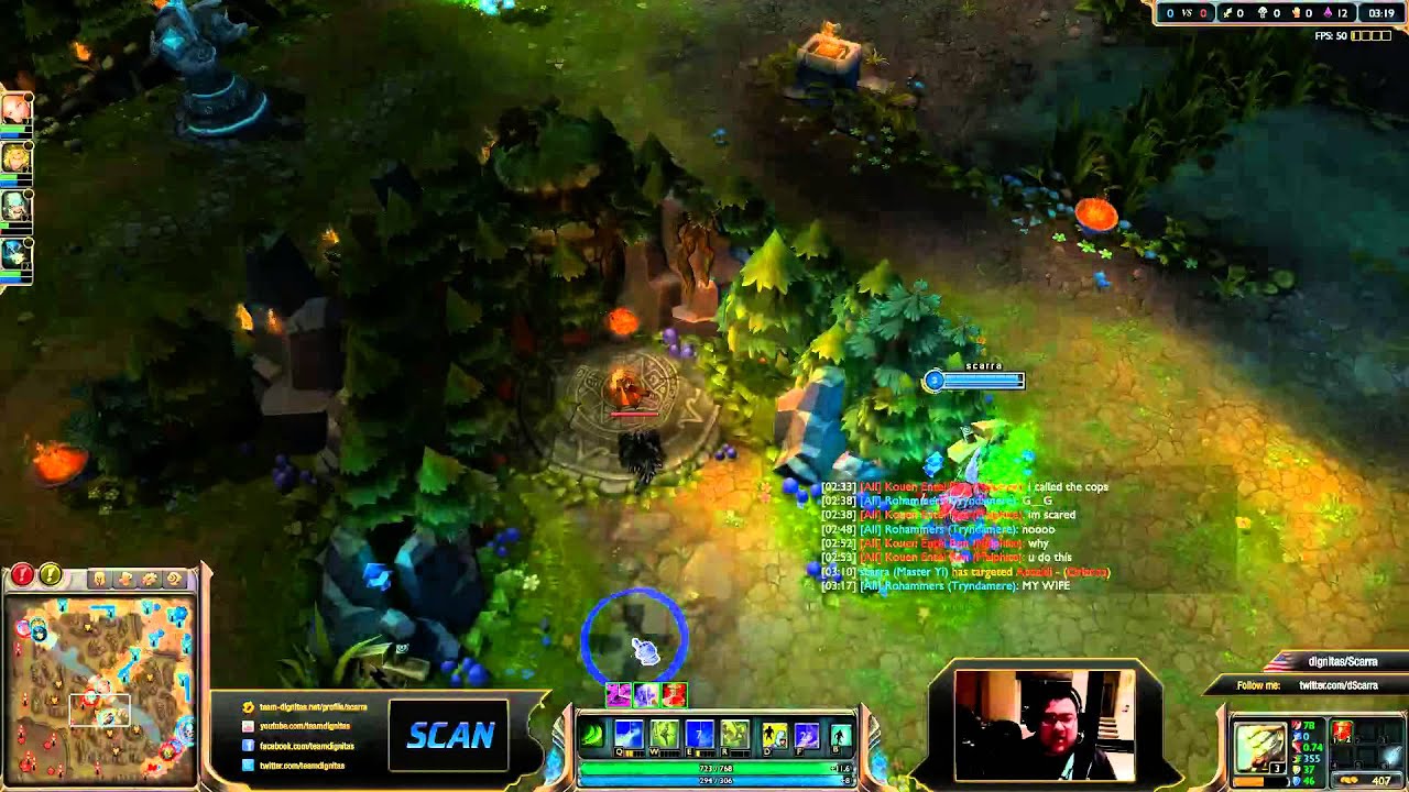 Scarra's stream. Solo Q in Diamond 1. Going back for challenger on my main account. Studio mic is g