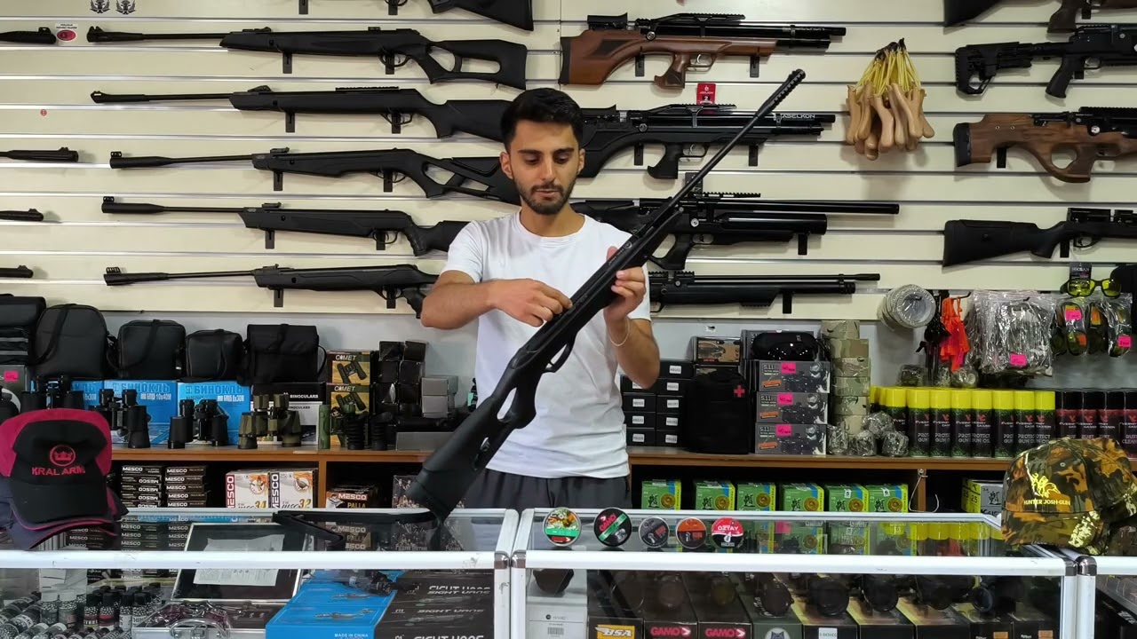 Kral Arms N03 4.5 cal. Tel: 051 434 44 78 #hunting #ovcu #tir #silah #videos #azərbaycan