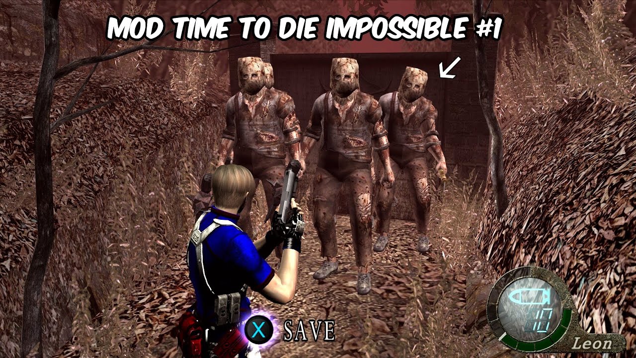 RESIDENT EVIL 4 UHD : MOD TIME TO DIE IMPOSSIBLE NEW GAME PRO #1