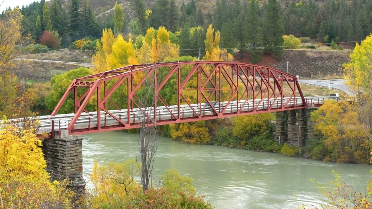 Beautiful Autumn scenes in Central Otago