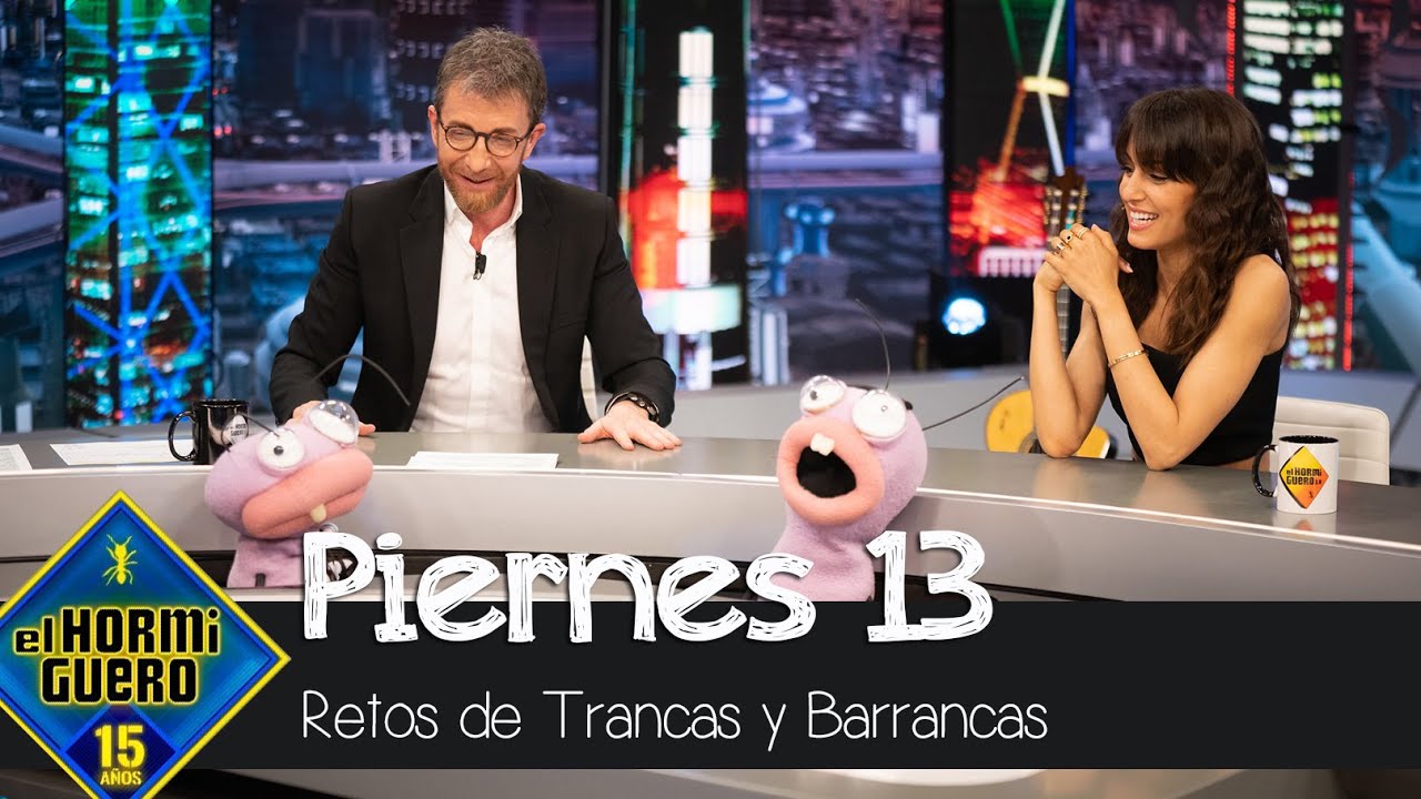 ¿Piernas de hombre o de mujer? El reto de Trancas y Barrancas para Hiba Abouk - El Hormiguero
