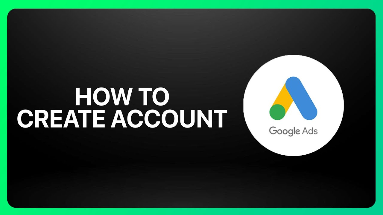 Как создать аккаунт Google Ads в Google Ads в 2026 году! Учебное пособие.