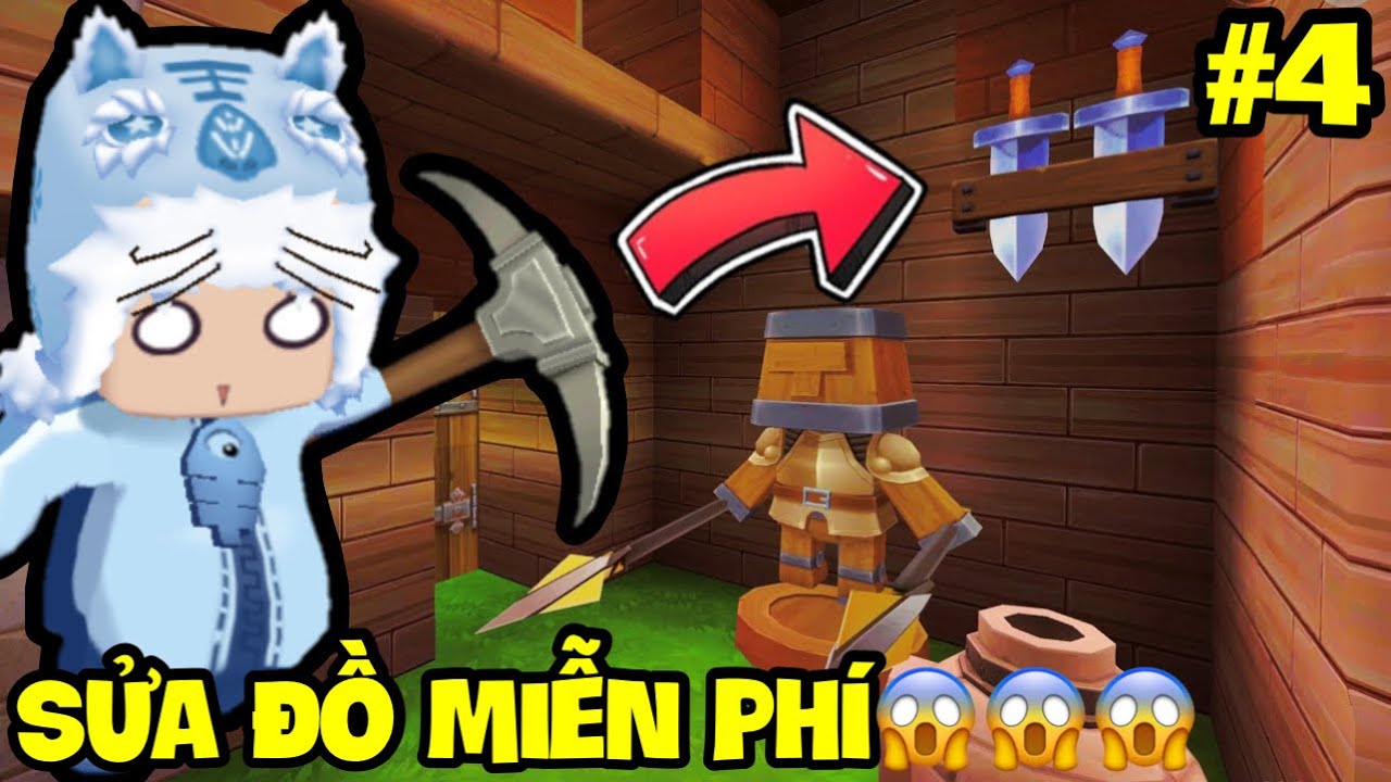 SINH TỒN HƯ KHÔNG MINI WORLD - TẬP 4: LỖI GAME SỬA ĐỒ KHÔNG TỐN TÀI NGUYÊN KHIẾN MEOWPEO BẤT NGỜ
