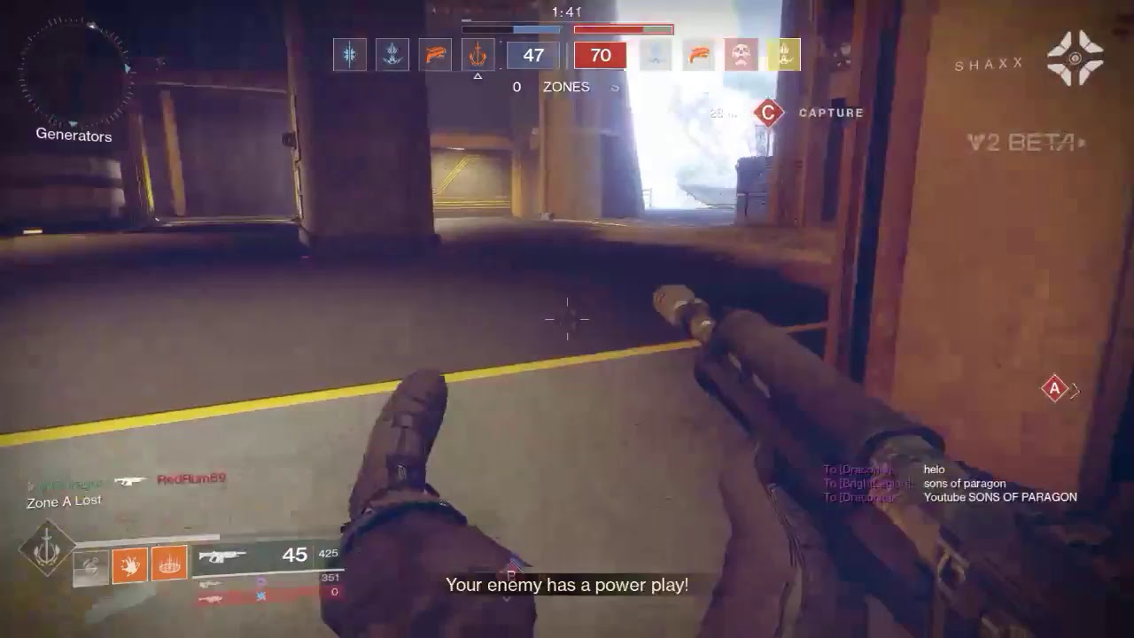 Welcome to Destiny 2 from SONS OF PARAGON