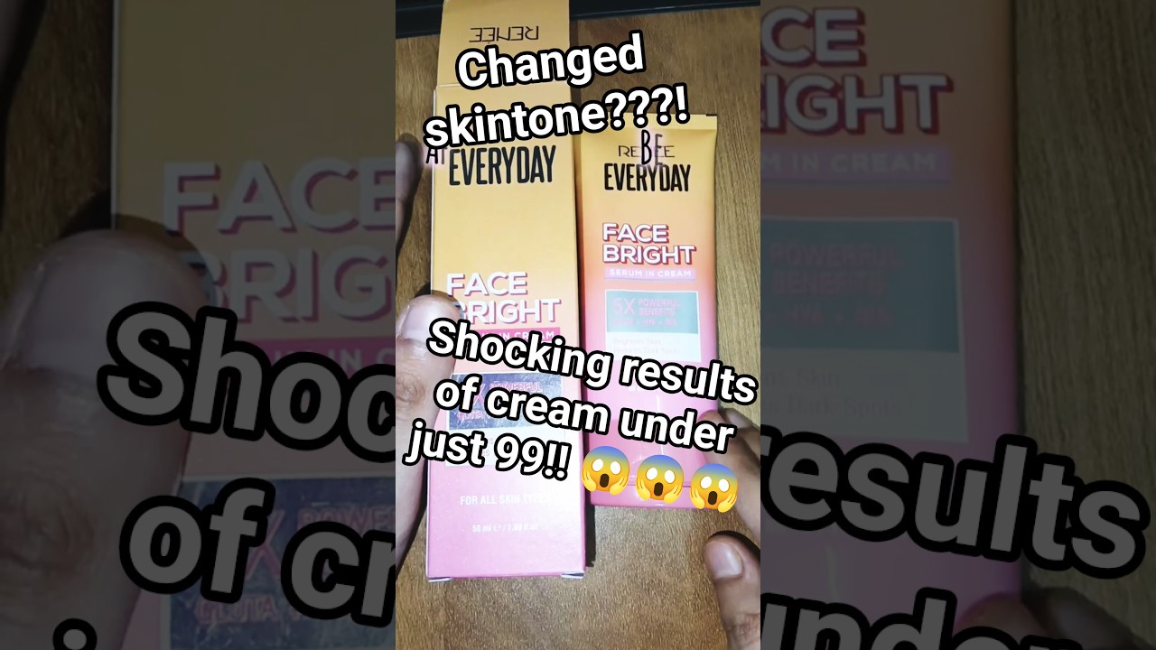 5 in 1 cream! renee everyday brightness cream honest review 