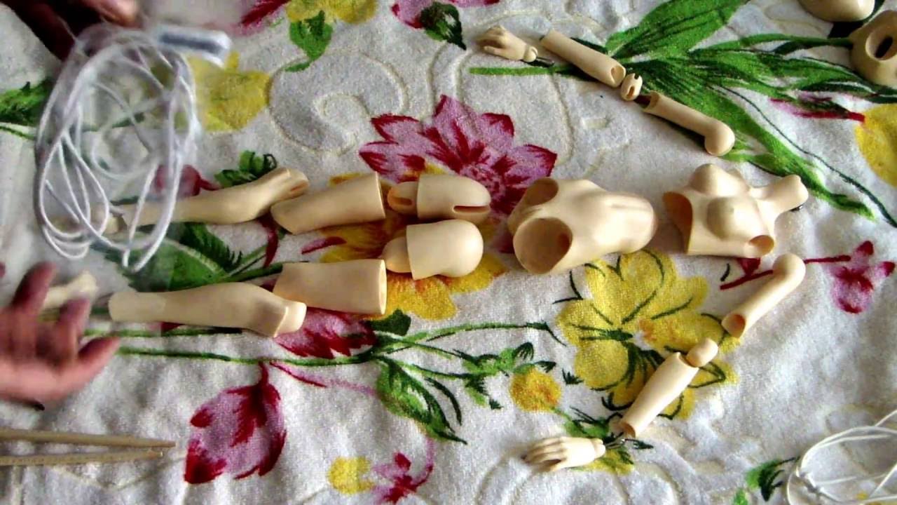 МК: Как перетянуть БЖД куклу.
