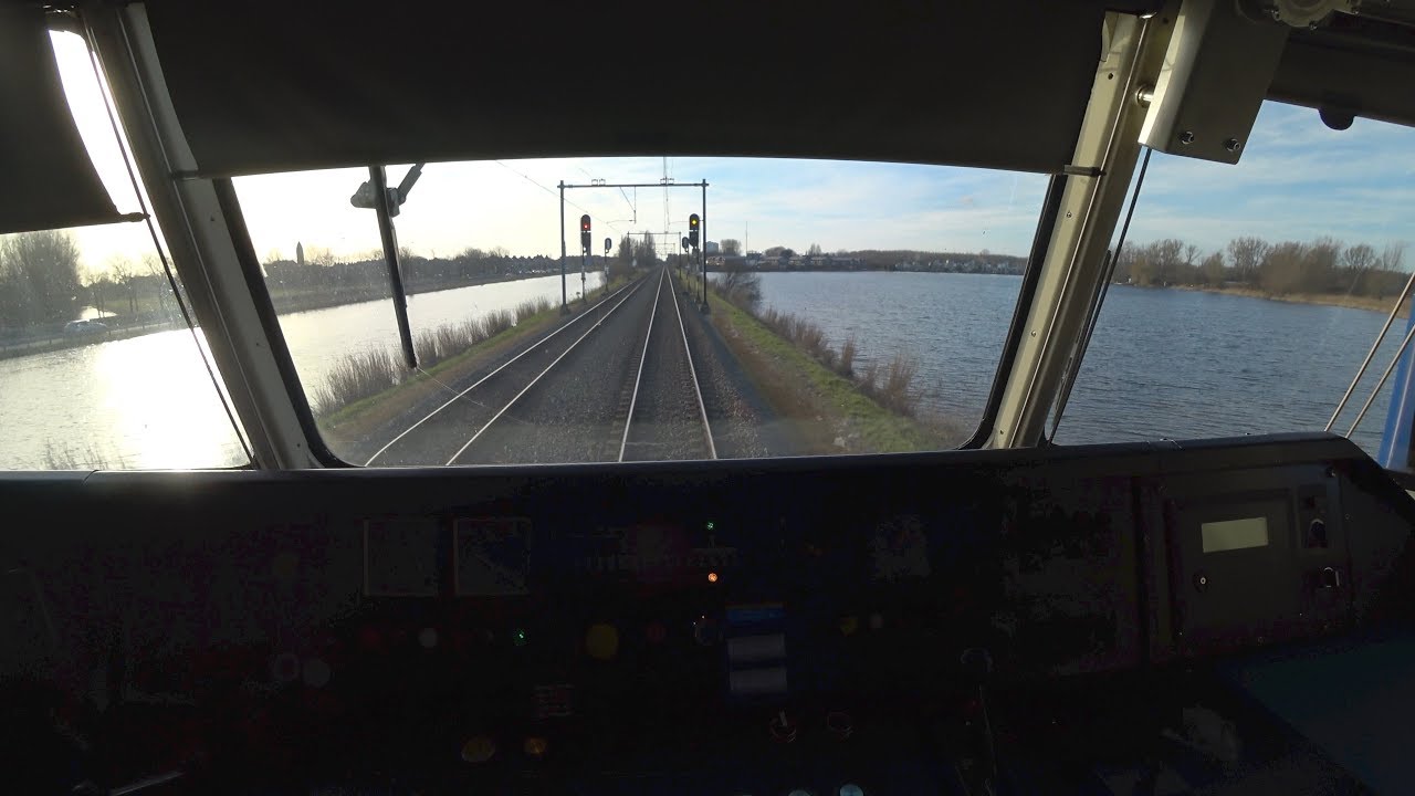 Train Driver's POV Amsterdam - Zandvoort SGM 2018