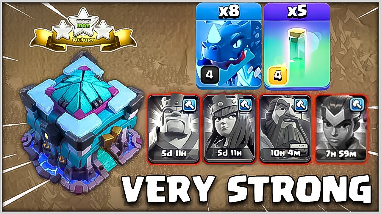 Best TH13 No Heroes Attack Strategy (2024) Very Strong 3 Star Th13 in Without Heroes