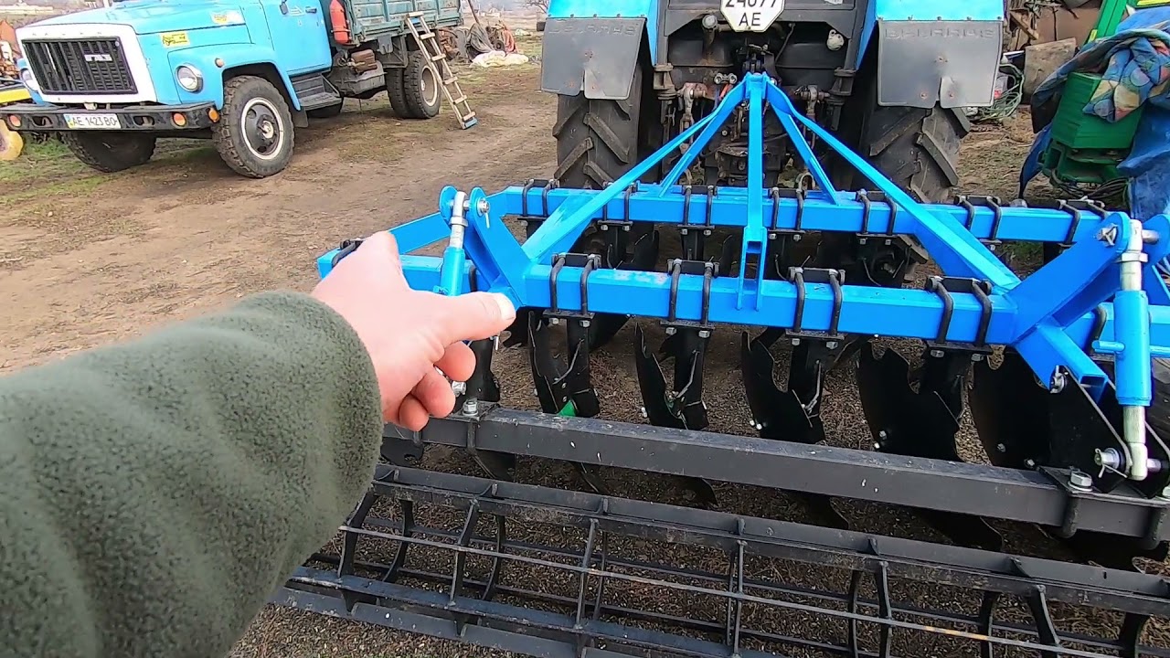 Новая дисковая борона для МТЗ . Обзор БДФ 2.4