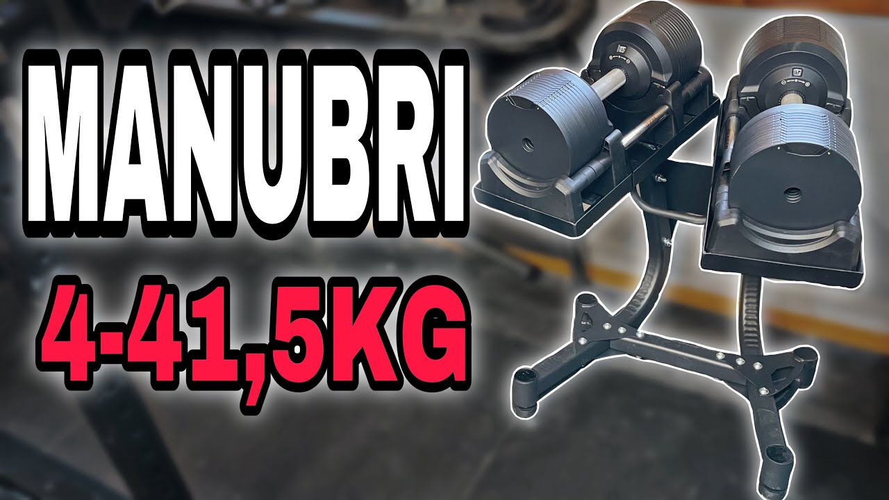 MANUBRI REGOLABILI DA 4 A 41,5 kg *problemi tecnici*