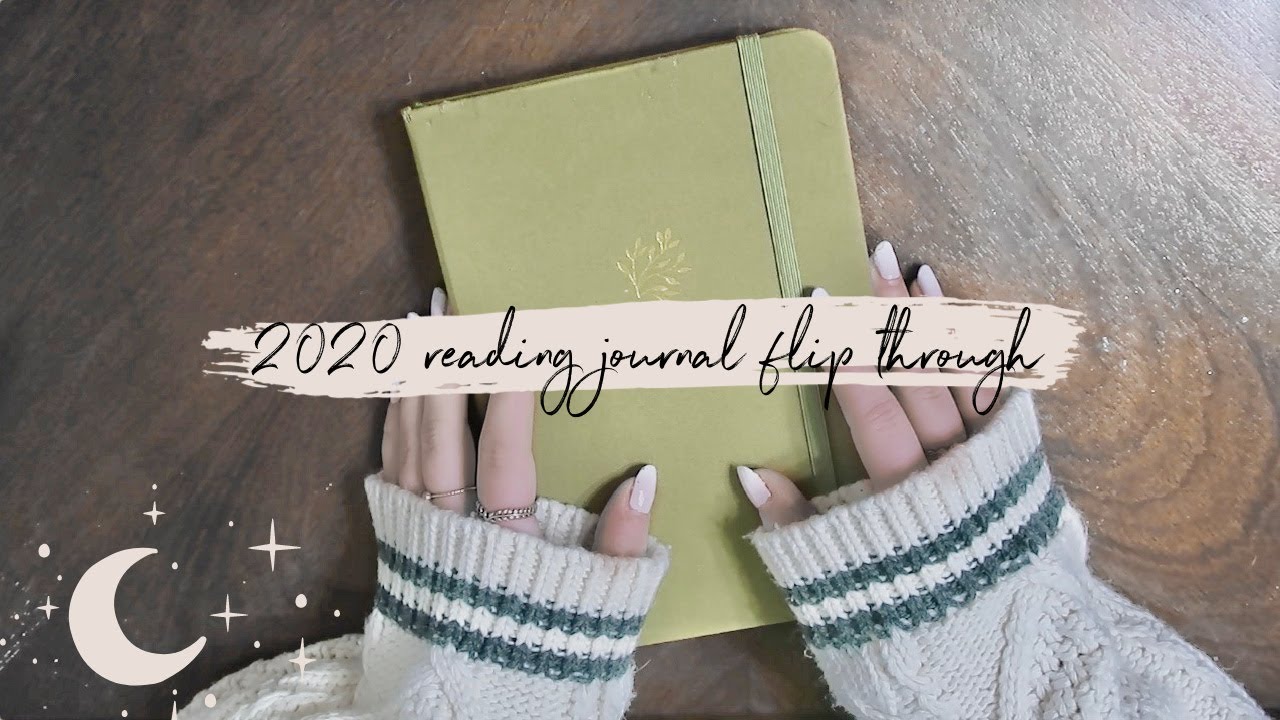 2020 reading journal flip through