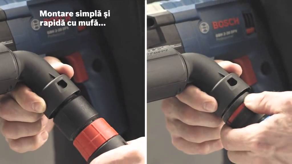 GDE 16 PLUS Sistem aspirare pentru toate ciocanele Bosch de 2 si 3 Kg       AtelierulTau ro   Wunder