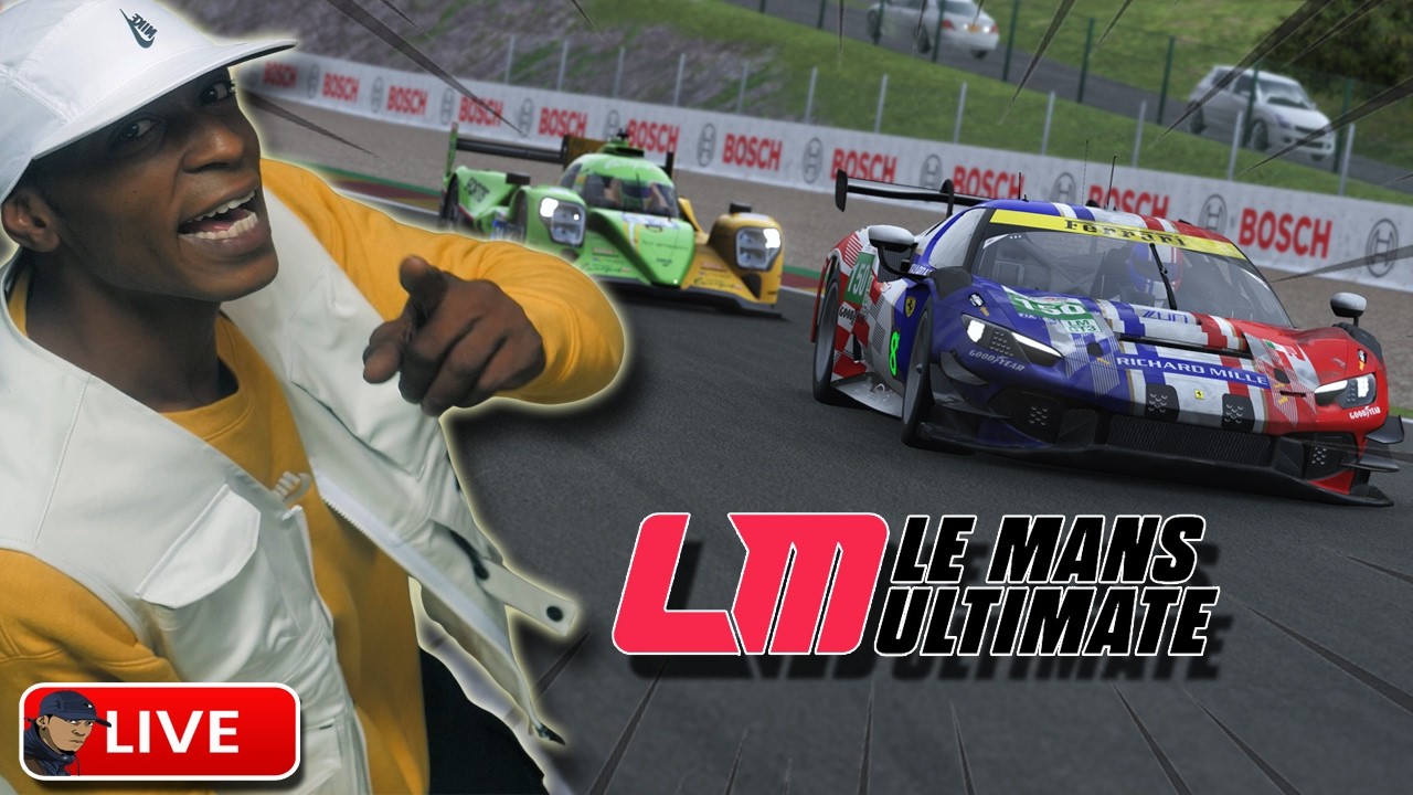 Le Mans Ultimate - Battling Bad Drivers Plus Rain | GT3 Multiclass