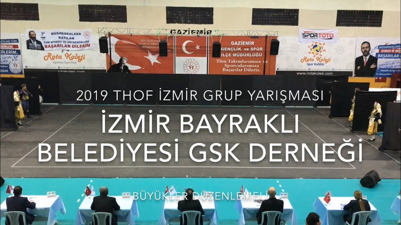 İzmir Bayraklı Belediyesi GSK | Büyükler Düzenlemeli | 2019 THOF İzmir Grup #Zeybekoloji