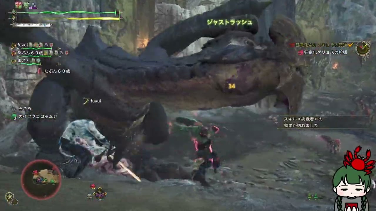 【2/21】【MHW】ランク100に行きたい！おすすめのスキル教えて！