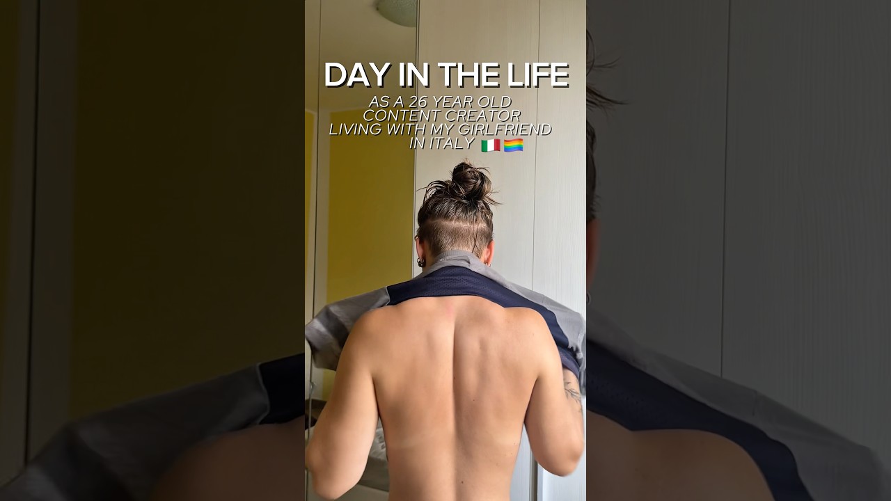 Мне 26 лет, я ЛЕСБИЯНКА 🏳️&zwj;🌈 живу со своей ДЕВУШКОЙ в ИТАЛИИ: моя утренняя рутина #wlw #grwm