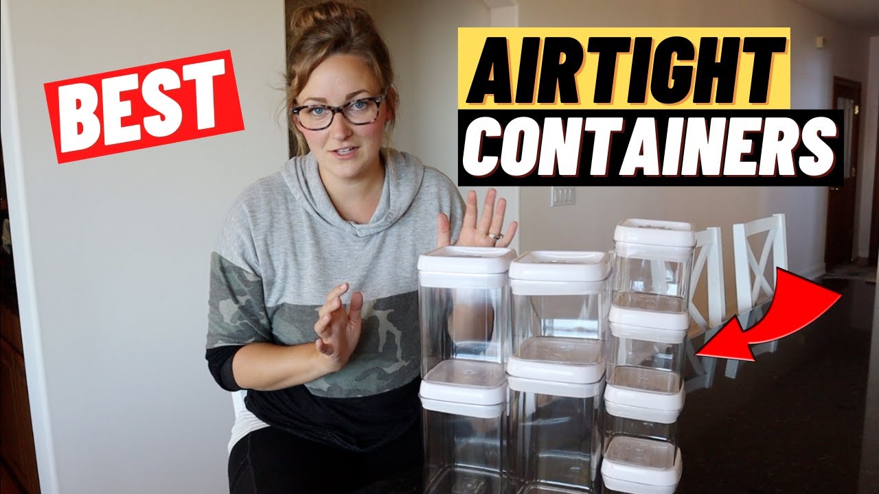 Kitsure Airtight Storage Containers Review 2021 | Pantry Organization 8 Piece Storage Containers