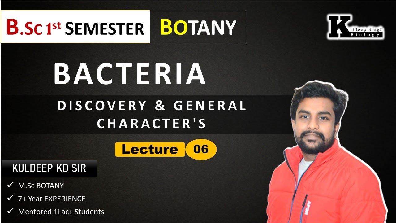 Bacteria (Part - 01) | Semester 1st Botany