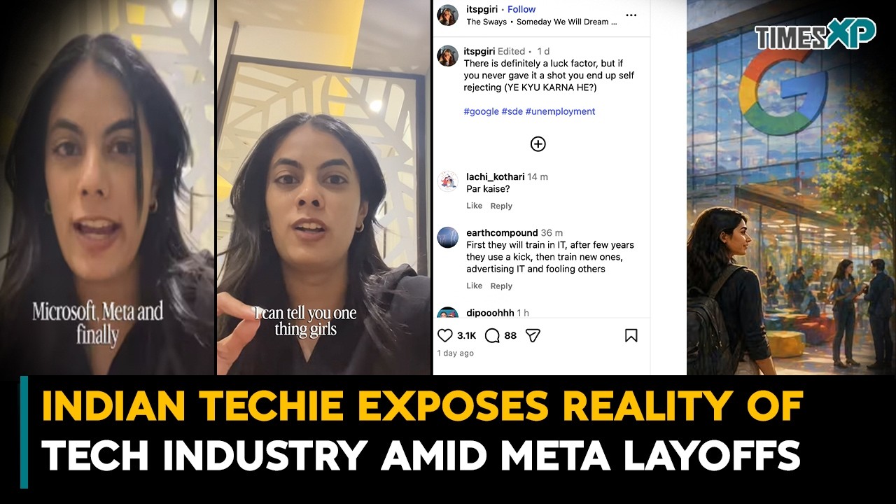 Indian Techie Reveals Inside Truth of Tech Jobs Amid Meta Layoffs | Indians Abroad