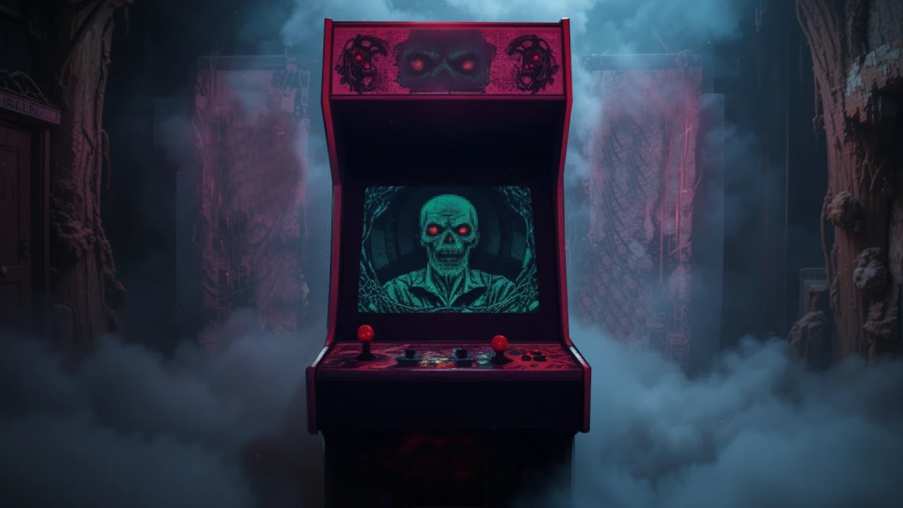 Pixelated Curse - HORROR SYNTH MUSIC , Dark 80s Synth, new 80s Horror Synthwave