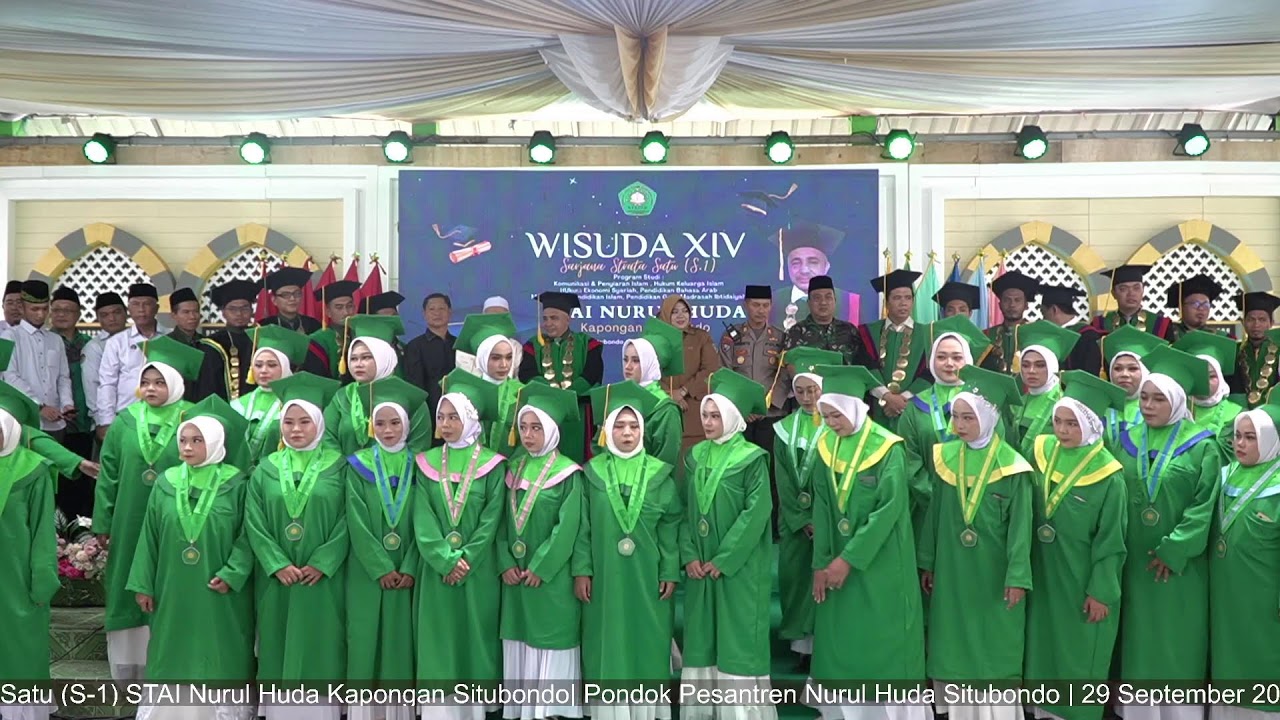 Rapat Terbuka Senat Wisuda XIV Sarjana Strata Satu (S-1) STAI Nurul Huda