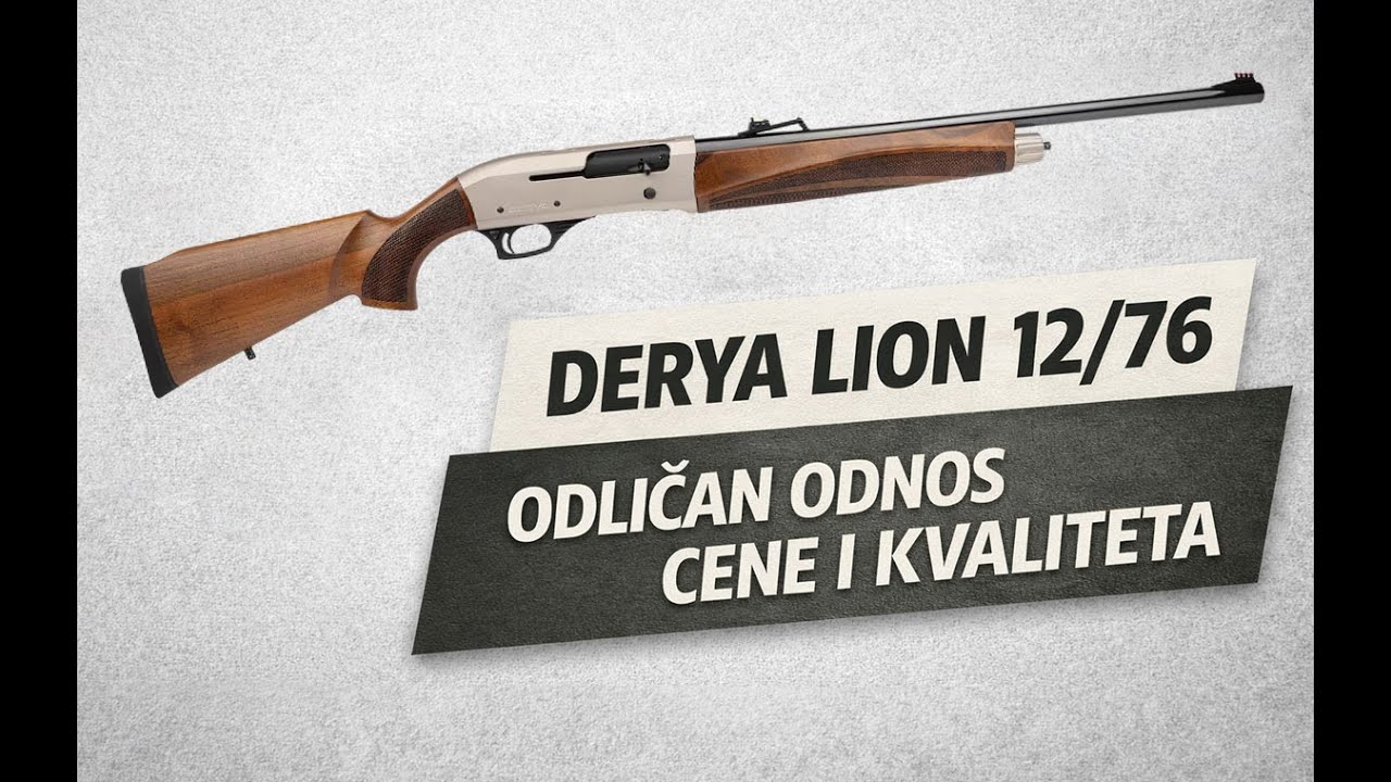 Derya LION 12/76 — Lovačka Puška Koja Iznenađuje Odnosom Cene I Kvaliteta  #hunting