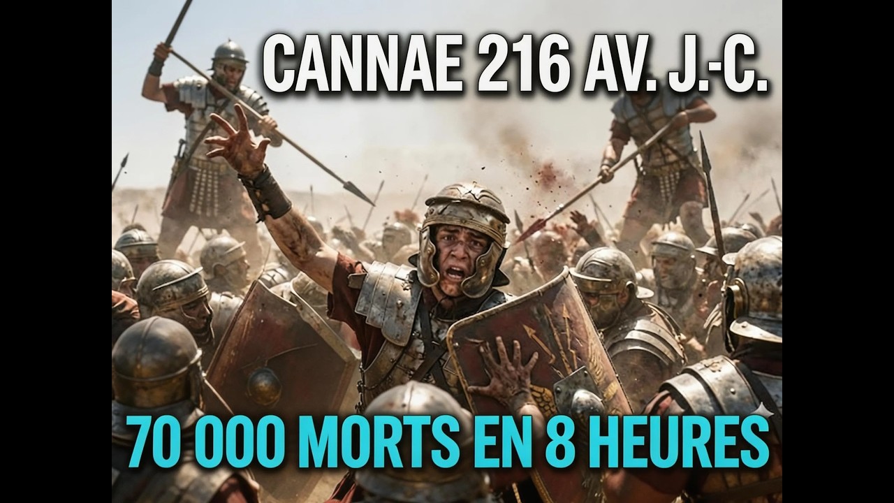La Bataille de Cannes (216 av. J.-C.) : Comment Hannibal a orchestré le carnage parfait
