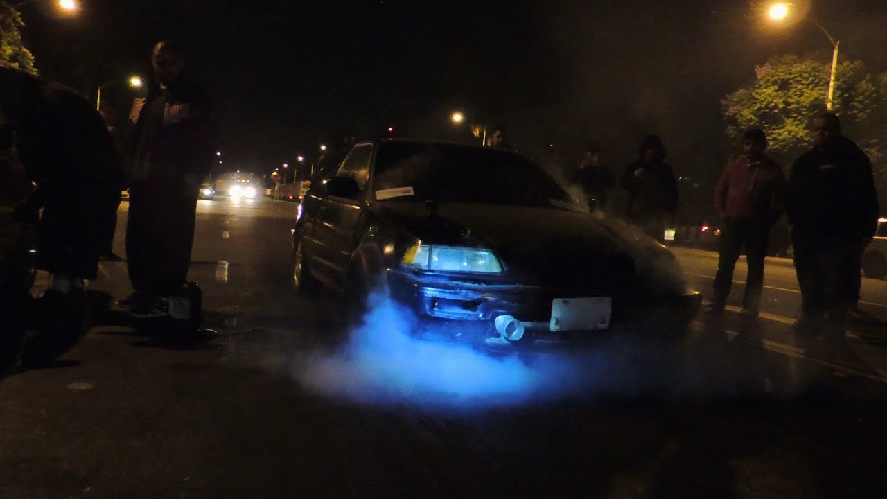 300+ HP E85 Nitrous B20 Vtec EF vs 500+ hp K Series Turbo EG (GoPro)