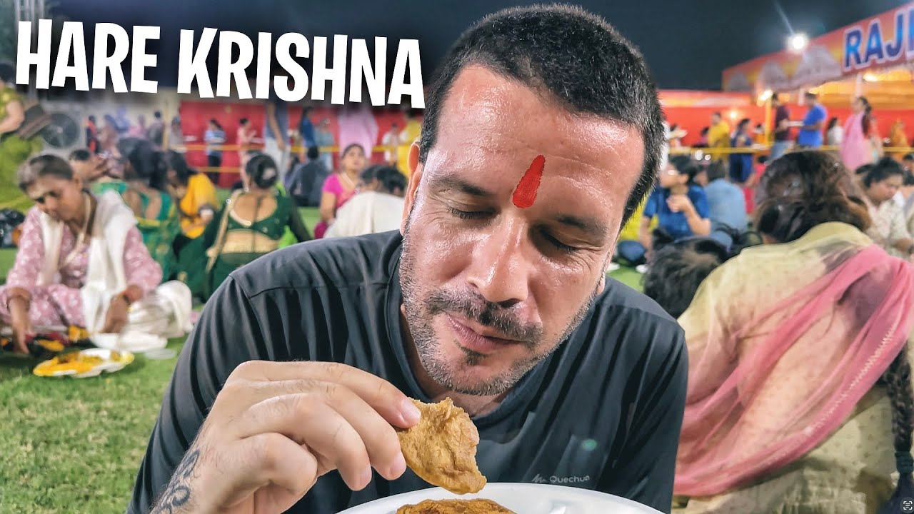 PARTICIPEI DE UM JANTAR COMUNITÁRIO NA INDIA 🇮🇳