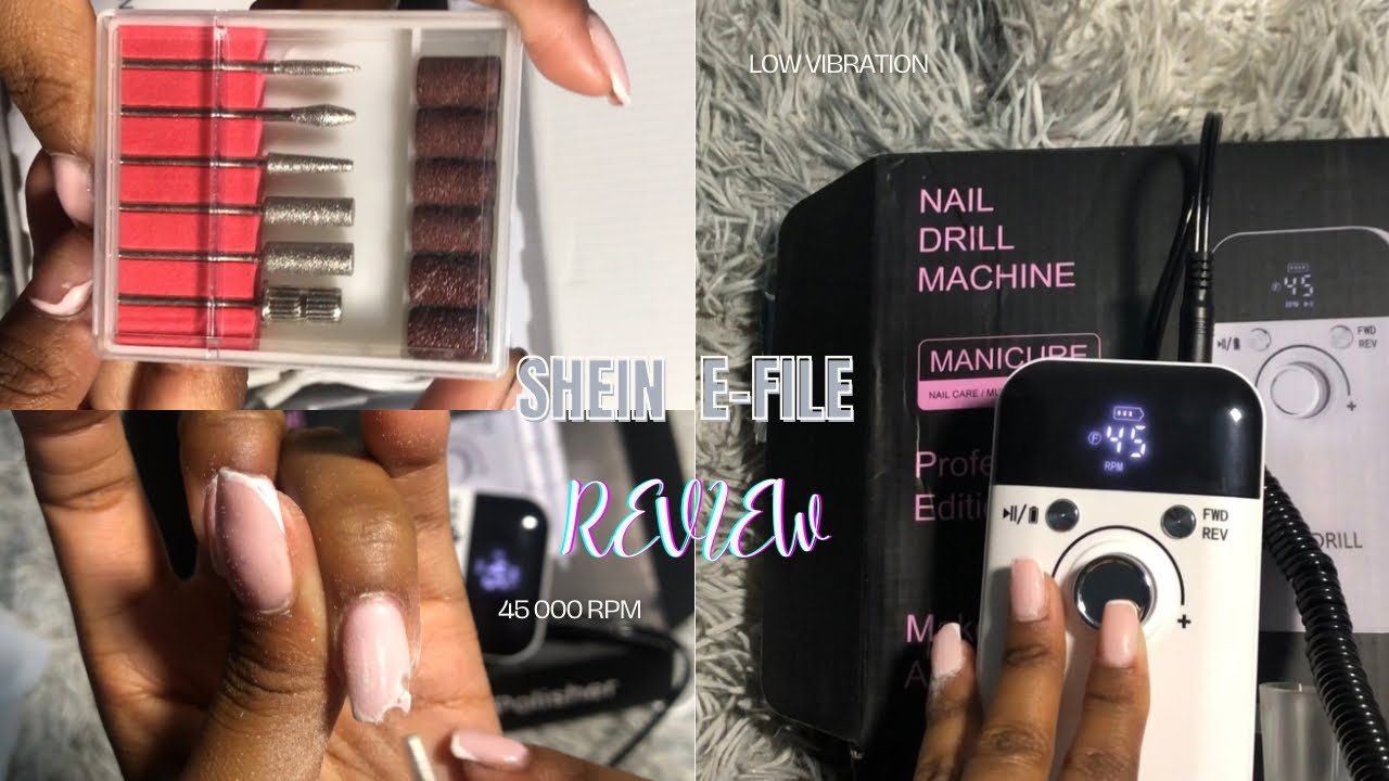SHEIN Nail Drill UNBOXING & REVIEW|| South African Youtuber