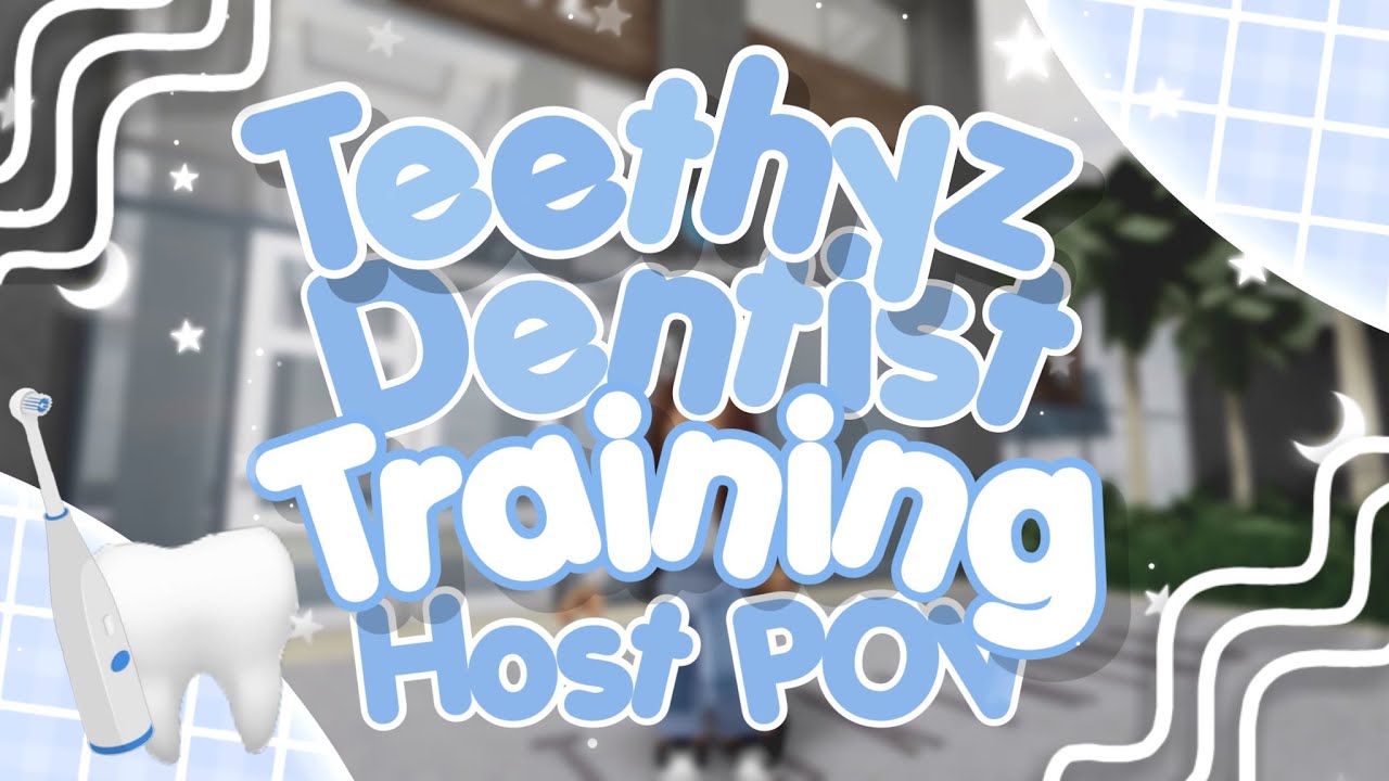 Teethyz Dentist Training | SHR POV (Roblox)