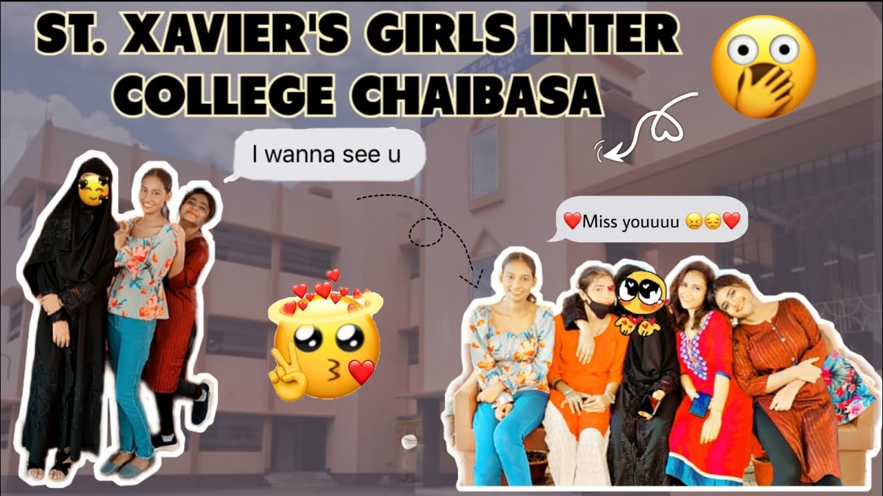 St Xavier's girls inter college tour vlog!! 😇 College campus after lockdown!! Chaibasa best college!