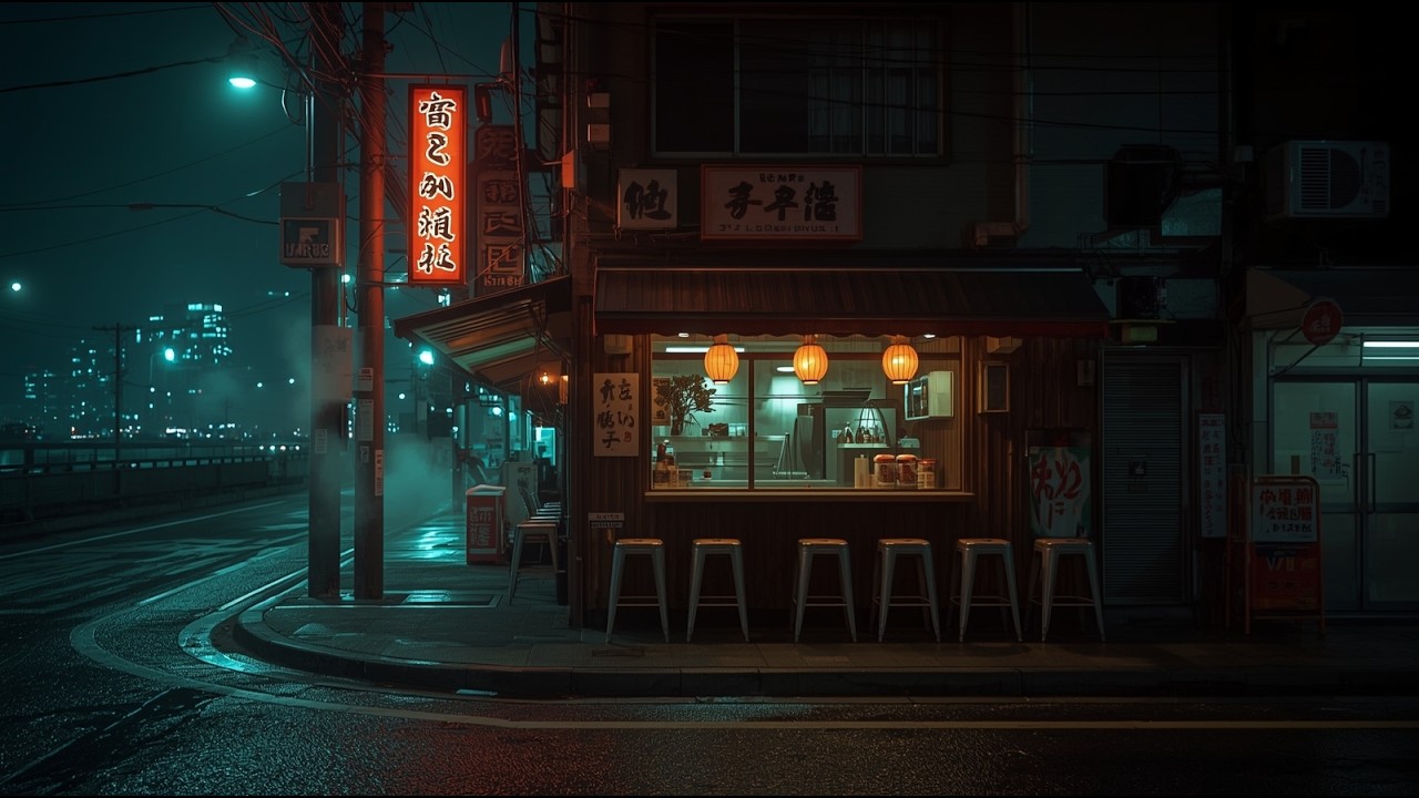Cozy Rain Evening Lofi Mix ☕ Soft Rain Sounds for Relax & Unwind