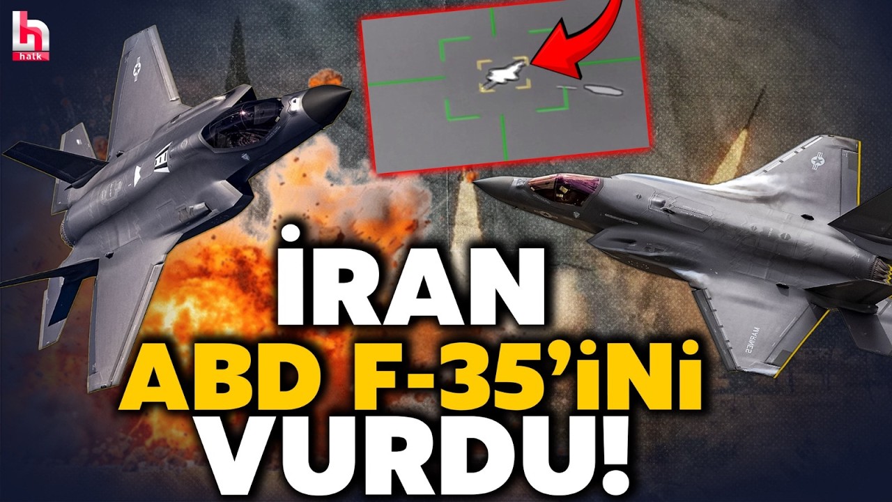 İRAN'DAN ABD'YE TARİHİ DARBE! 'Görülmez' denilen F-35'i vurdular! Dünya bu görüntüleri konuşuyor!