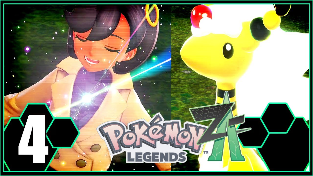 Pokemon Legends Z-A (Nintendo Switch 1) Part 4: Emma's Mega Ampharos