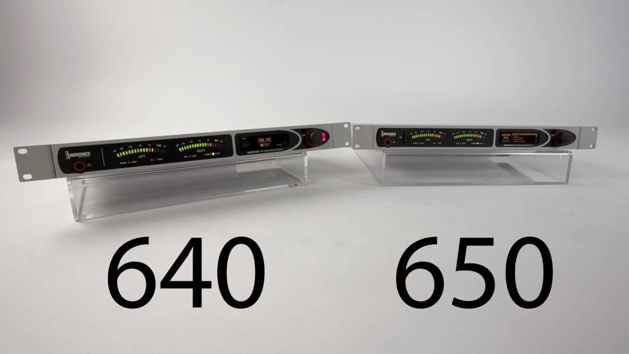AARON FM Re-broadcast Translator/Receivers - models 650 & 640